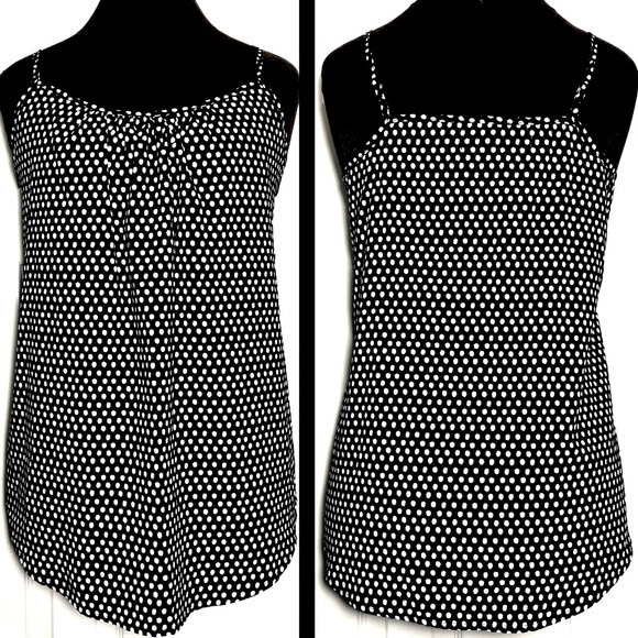 NWOT~Women’s Poke-A-Dot Adjustable Spaghetti Strap Tank Top - Picture 1 of 8